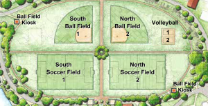 Map of Active Oval