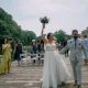 Micro-wedding in Piedmont Park, happy couple, wedding in park